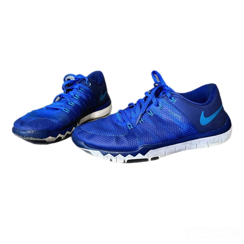 Nike Free 5.0 Trainer Shoes Flywire Deep Royal Athletic Shoes Size 8.5